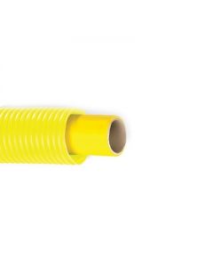 Tubo multi-dian per gas con guaina corrugata gialla 16x2mm Tiemme