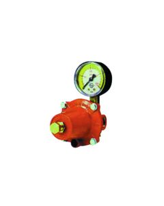 Regolatore per gas gpl di alta pressione con manometro APZ250 kg/h30