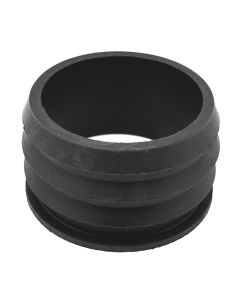 Morsetto riduzione in gomma nera per tubo pvc F 90 mm/M 100mm