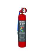 Bomboletta gas refrigerante R32 con manometro 780g